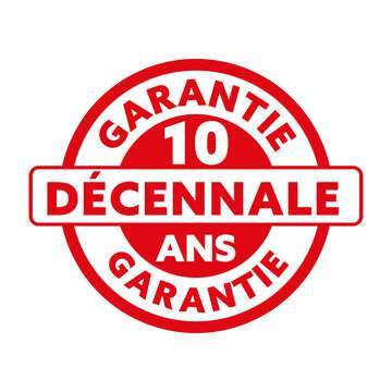 badge garantie décennale